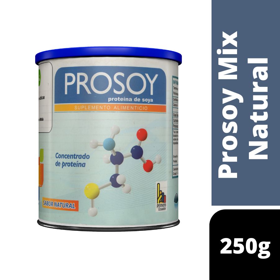 Suplemento prosoy mix natural polvo 250 gr - Pharmacys