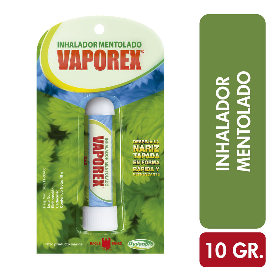 Vaporex inhalador x 12 - Pharmacys