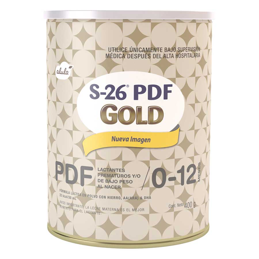 Fórmula infantil s-26 prematuros pdf gold 400 g - Pharmacys