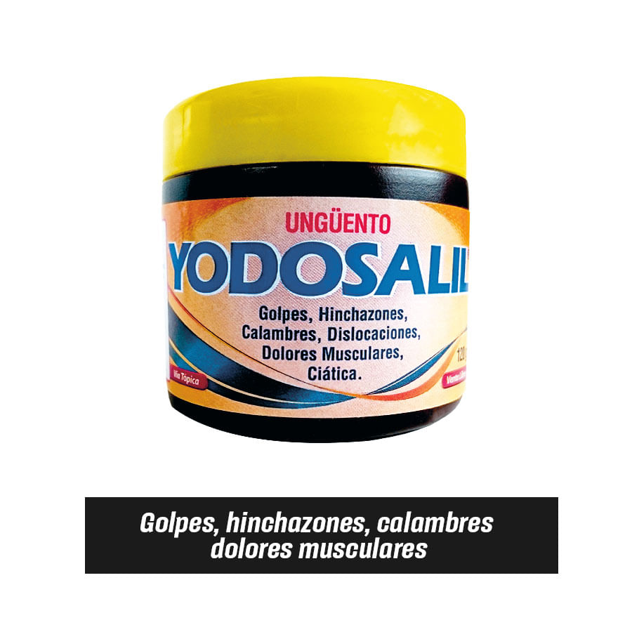 Alivio tópico yodosalil ungüento 120 g - Pharmacys