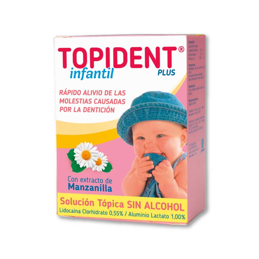 Topident infantil plus solución tópica 10 ml - Pharmacys