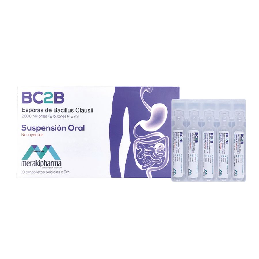 Bc2b 2000000 mg/5ml ampolla bebible x 10 - Pharmacys