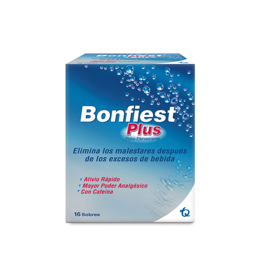 Bonfiest plus sobres x 16 - Pharmacys