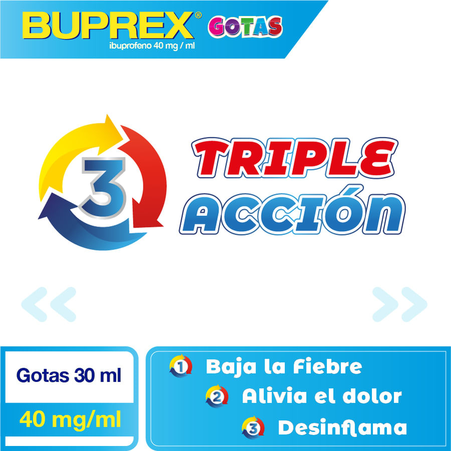 Buprex 40 mg en gotas 30 ml - Pharmacys