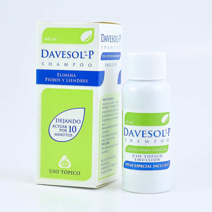 Davesol 1 g en loción 60 ml - Pharmacys