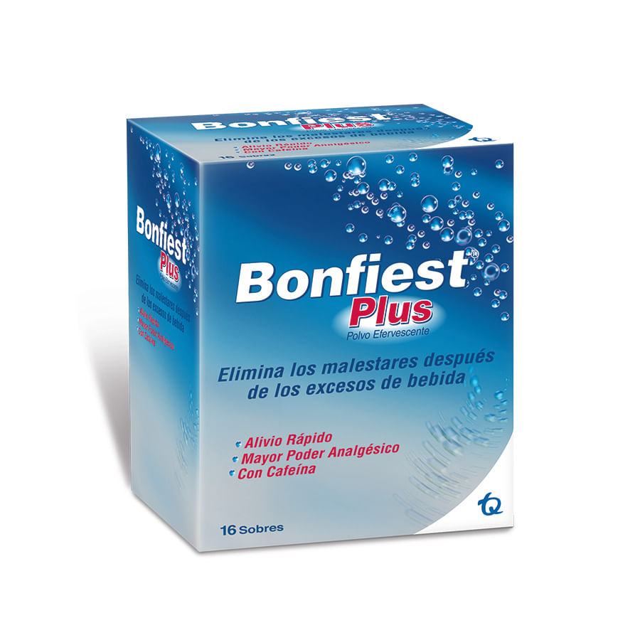 Bonfiest plus sobres x 16 - Pharmacys