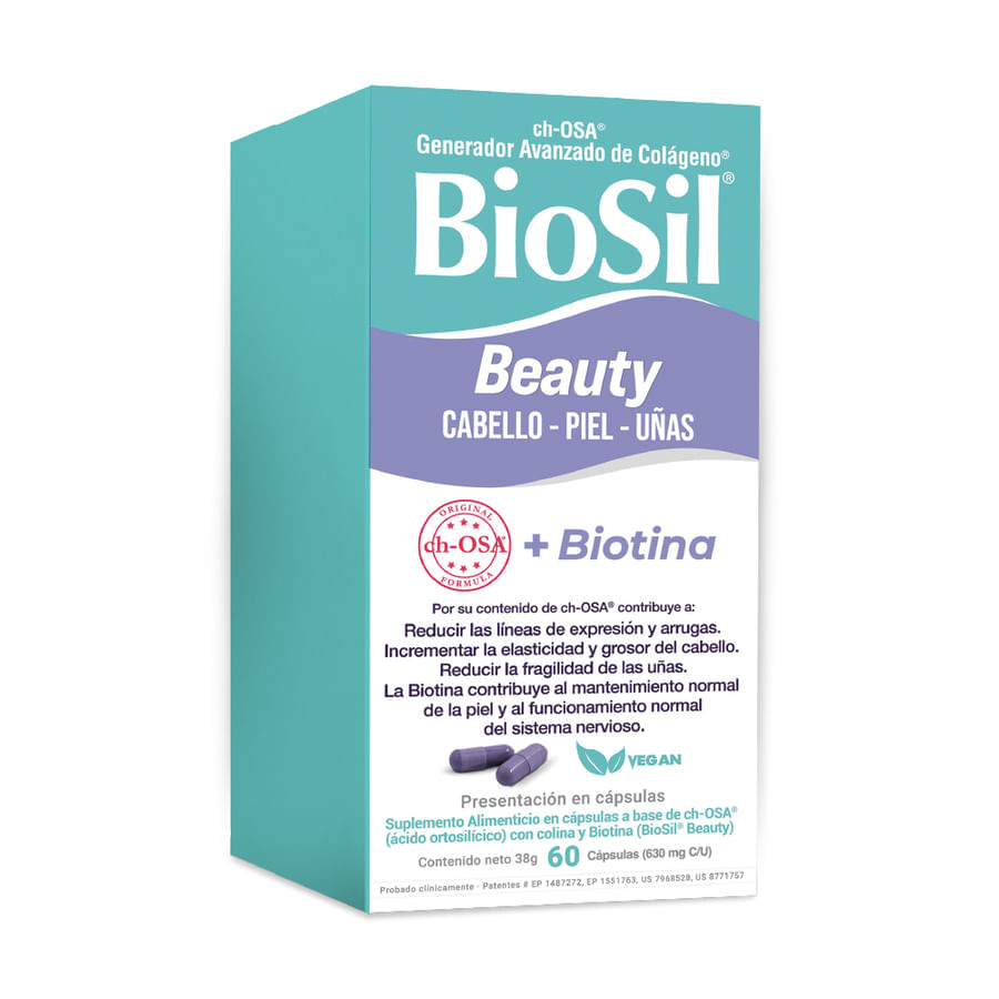 Biosil beauty 630mg - Pharmacys